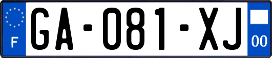 GA-081-XJ