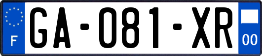 GA-081-XR