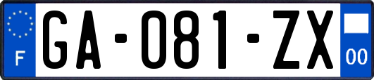 GA-081-ZX