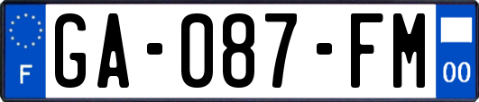 GA-087-FM