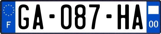 GA-087-HA