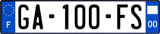 GA-100-FS