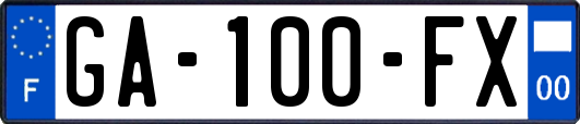 GA-100-FX