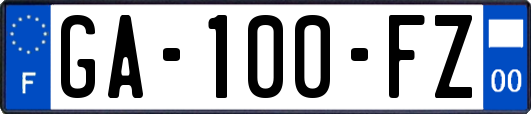 GA-100-FZ