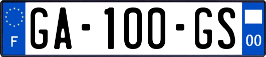 GA-100-GS