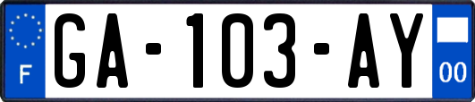 GA-103-AY