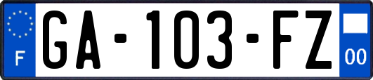 GA-103-FZ