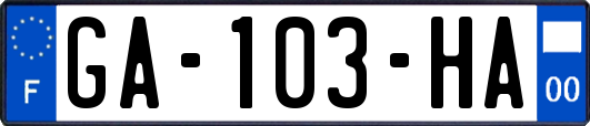 GA-103-HA