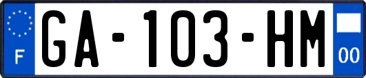 GA-103-HM