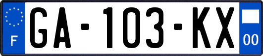 GA-103-KX