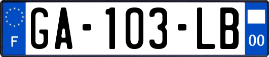GA-103-LB