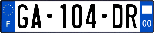 GA-104-DR