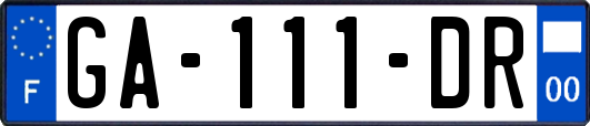 GA-111-DR