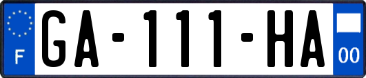 GA-111-HA