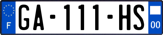 GA-111-HS