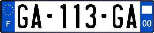 GA-113-GA