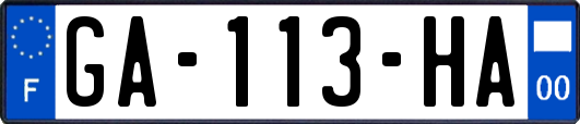 GA-113-HA
