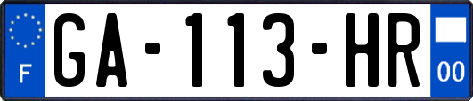 GA-113-HR