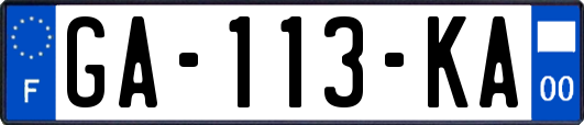 GA-113-KA