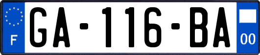 GA-116-BA