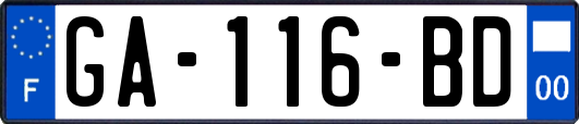 GA-116-BD