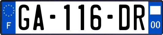 GA-116-DR