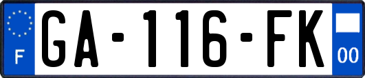 GA-116-FK