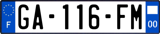 GA-116-FM