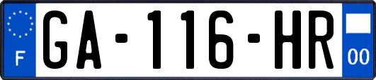 GA-116-HR