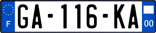 GA-116-KA