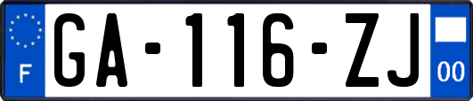 GA-116-ZJ