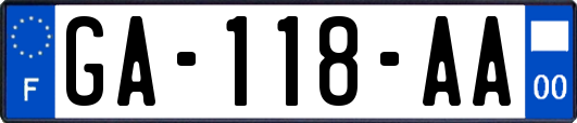 GA-118-AA