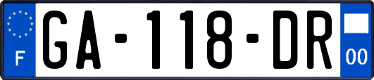 GA-118-DR