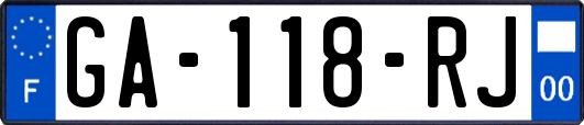 GA-118-RJ
