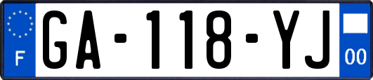 GA-118-YJ