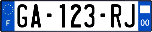 GA-123-RJ