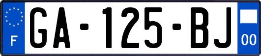GA-125-BJ