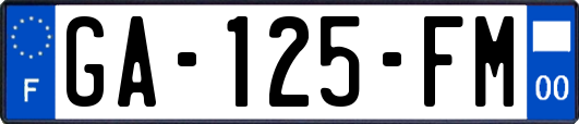 GA-125-FM
