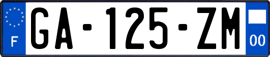 GA-125-ZM