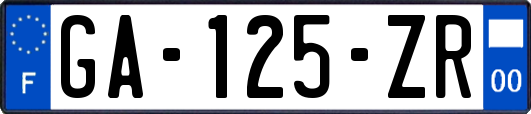 GA-125-ZR