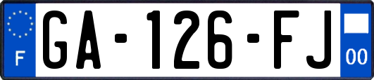 GA-126-FJ