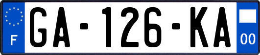 GA-126-KA