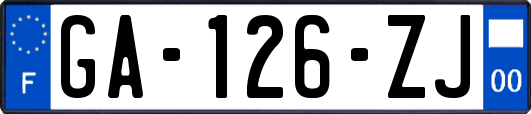 GA-126-ZJ