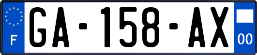 GA-158-AX