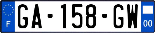 GA-158-GW