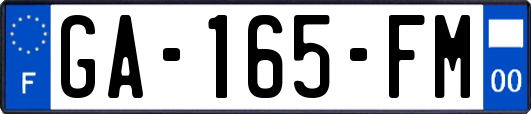 GA-165-FM