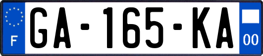 GA-165-KA