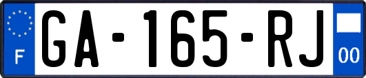 GA-165-RJ