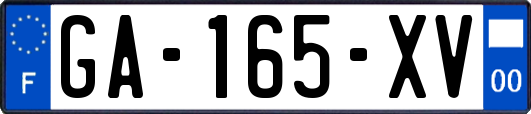GA-165-XV