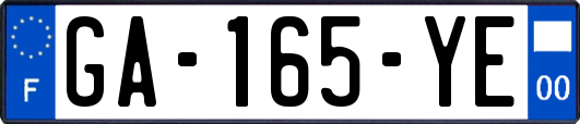 GA-165-YE